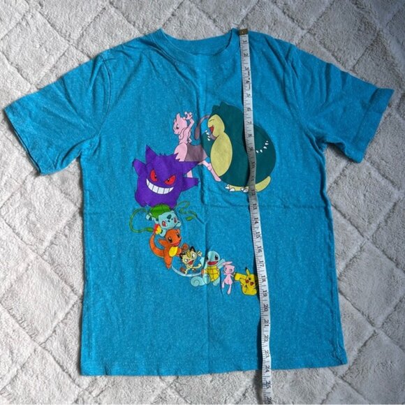 Pokemon | Vintage Blue Gen 1 Pokemon Short Sleeve Tee | Size Large - Picture 6 of 6